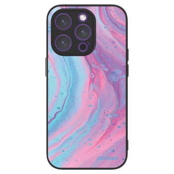 Picasee ULTIMATE CASE pentru Apple iPhone 14 Pro - Pink liquid