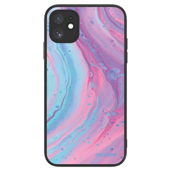 Picasee ULTIMATE CASE MagSafe pentru Apple iPhone 11 - Pink liquid