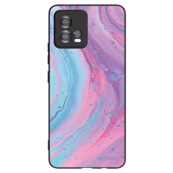 Husă pentru Motorola Moto G72 - Pink liquid
