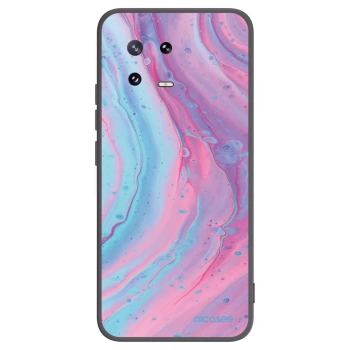 Picasee husă neagră din silicon pentru Xiaomi 13 Pro - Pink liquid