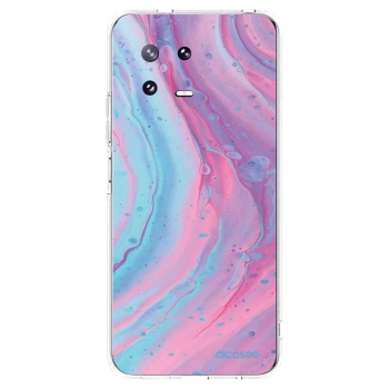 Picasee husă transparentă din silicon pentru Xiaomi 13 Pro - Pink liquid