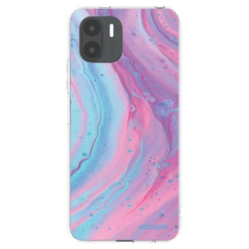 Picasee husă transparentă din silicon pentru Xiaomi Redmi A2 - Pink liquid