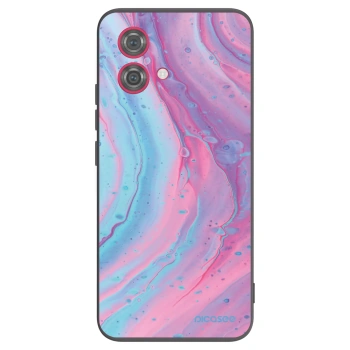 Husă pentru Motorola Moto G84 5G - Pink liquid