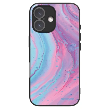 Picasee ULTIMATE CASE MagSafe pentru Apple iPhone 16 - Pink liquid