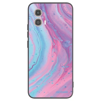 Husă pentru Motorola Moto G53 5G - Pink liquid