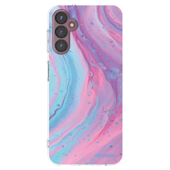 Picasee husă transparentă din silicon pentru Samsung Galaxy A05s A057G - Pink liquid