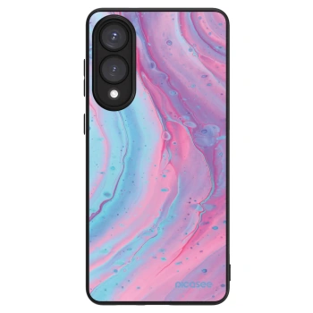 Picasee ULTIMATE CASE PowerShare pentru Samsung Galaxy S25 Edge 5G - Pink liquid