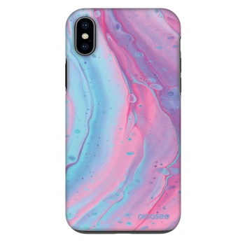 Husă pentru Apple iPhone XS Max - Pink liquid