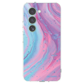 Picasee husă transparentă din silicon pentru Xiaomi Redmi 15 5G - Pink liquid