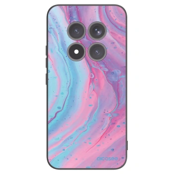 Picasee husă neagră din silicon pentru Xiaomi Redmi Note 15 Pro+ - Pink liquid