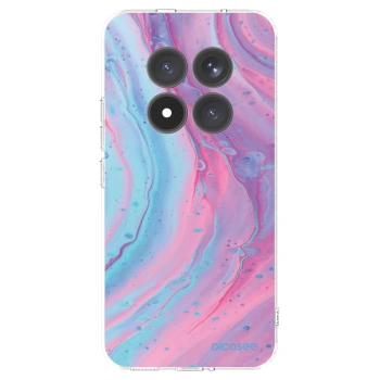 Picasee husă transparentă din silicon pentru Xiaomi Redmi Note 15 Pro+ - Pink liquid