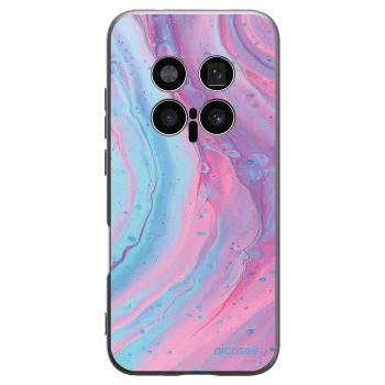 Picasee husă neagră din silicon pentru Honor Magic8 Pro 5G - Pink liquid