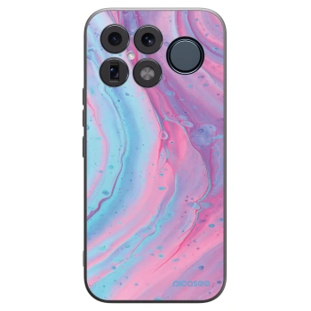 Picasee husă neagră din silicon pentru Xiaomi Poco F8 Ultra - Pink liquid