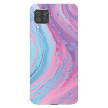 Picasee husă transparentă din silicon pentru Huawei P40 Lite - Pink liquid