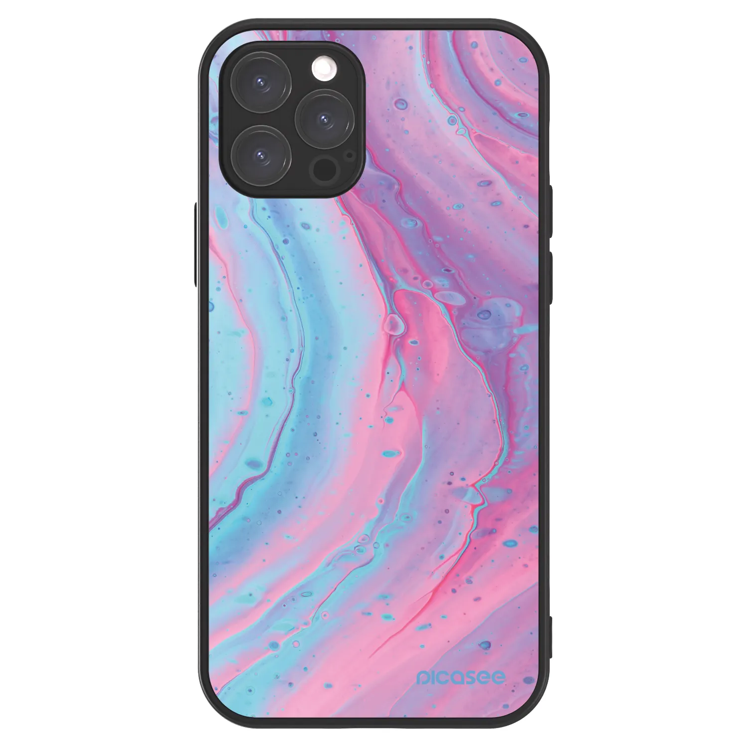 Picasee ULTIMATE CASE pentru Apple iPhone 12 Pro - Pink liquid