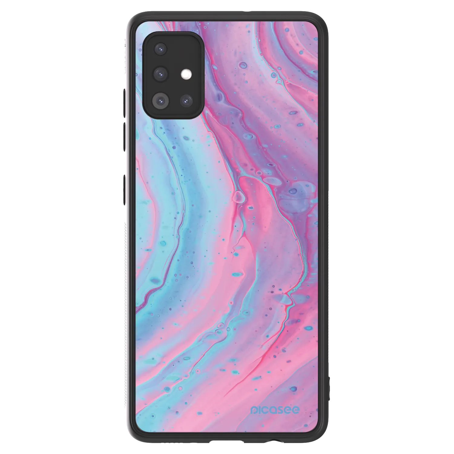 Picasee ULTIMATE CASE pentru Samsung Galaxy A51 A515F - Pink liquid