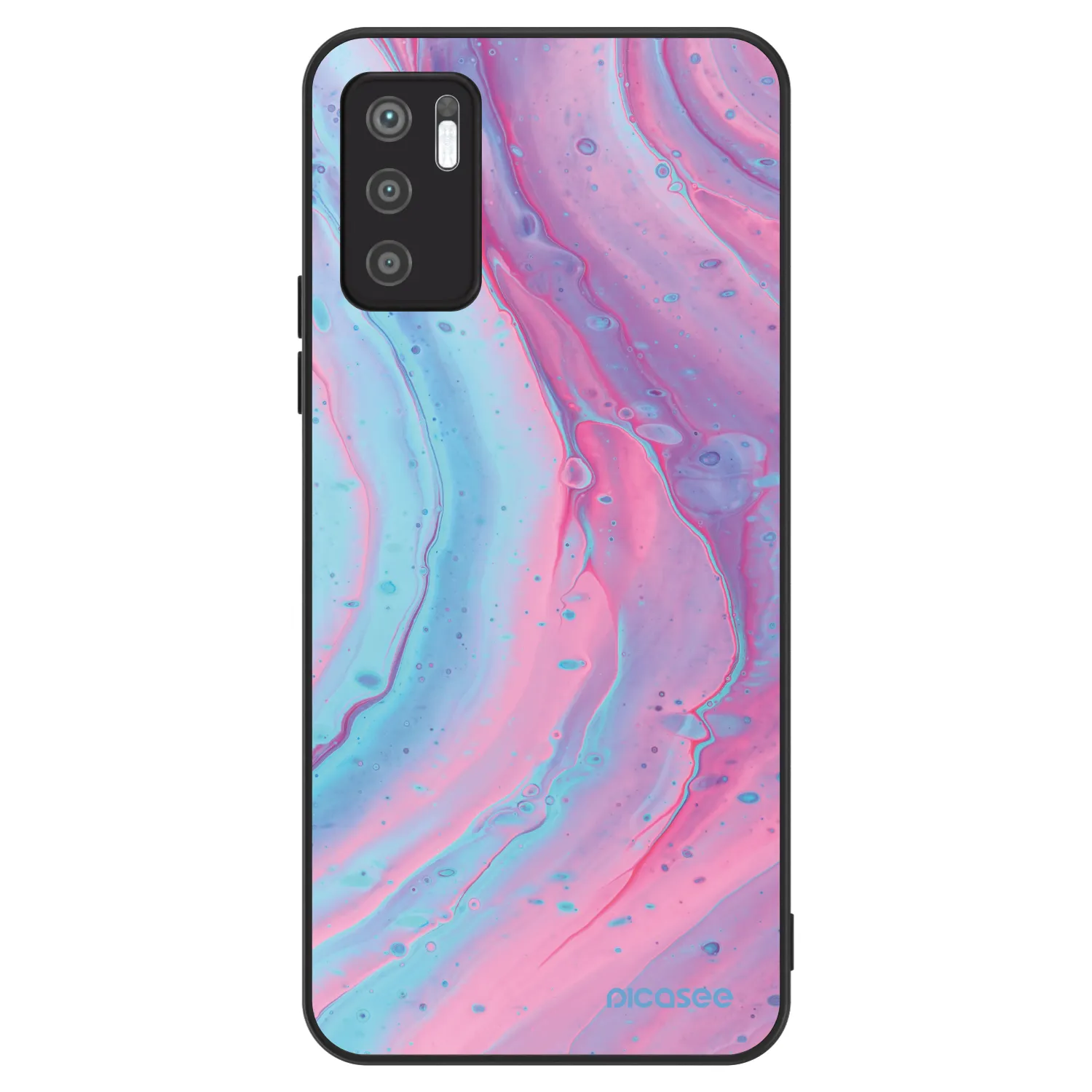 Picasee ULTIMATE CASE pentru Xiaomi Redmi Note 10 5G - Pink liquid