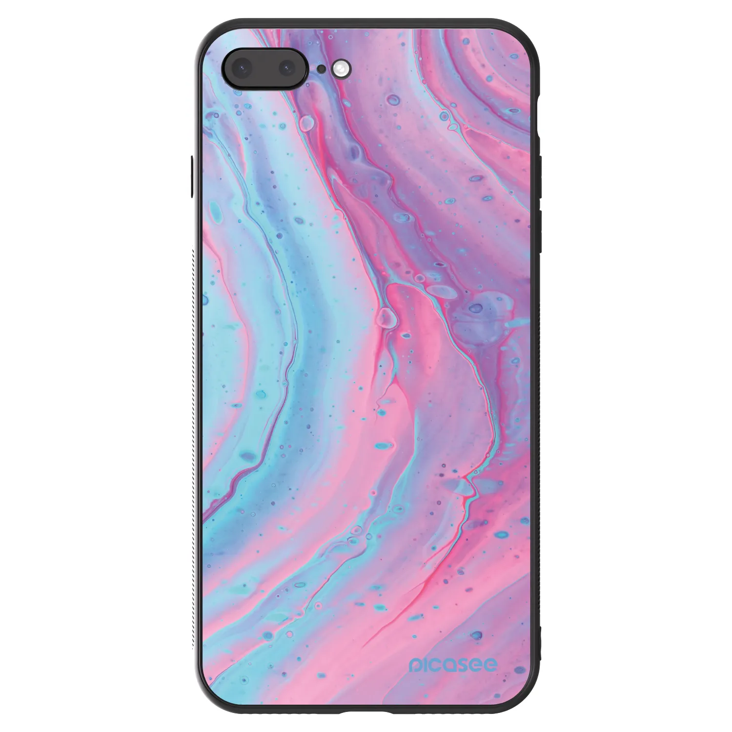 Picasee ULTIMATE CASE pentru Apple iPhone 8 Plus - Pink liquid