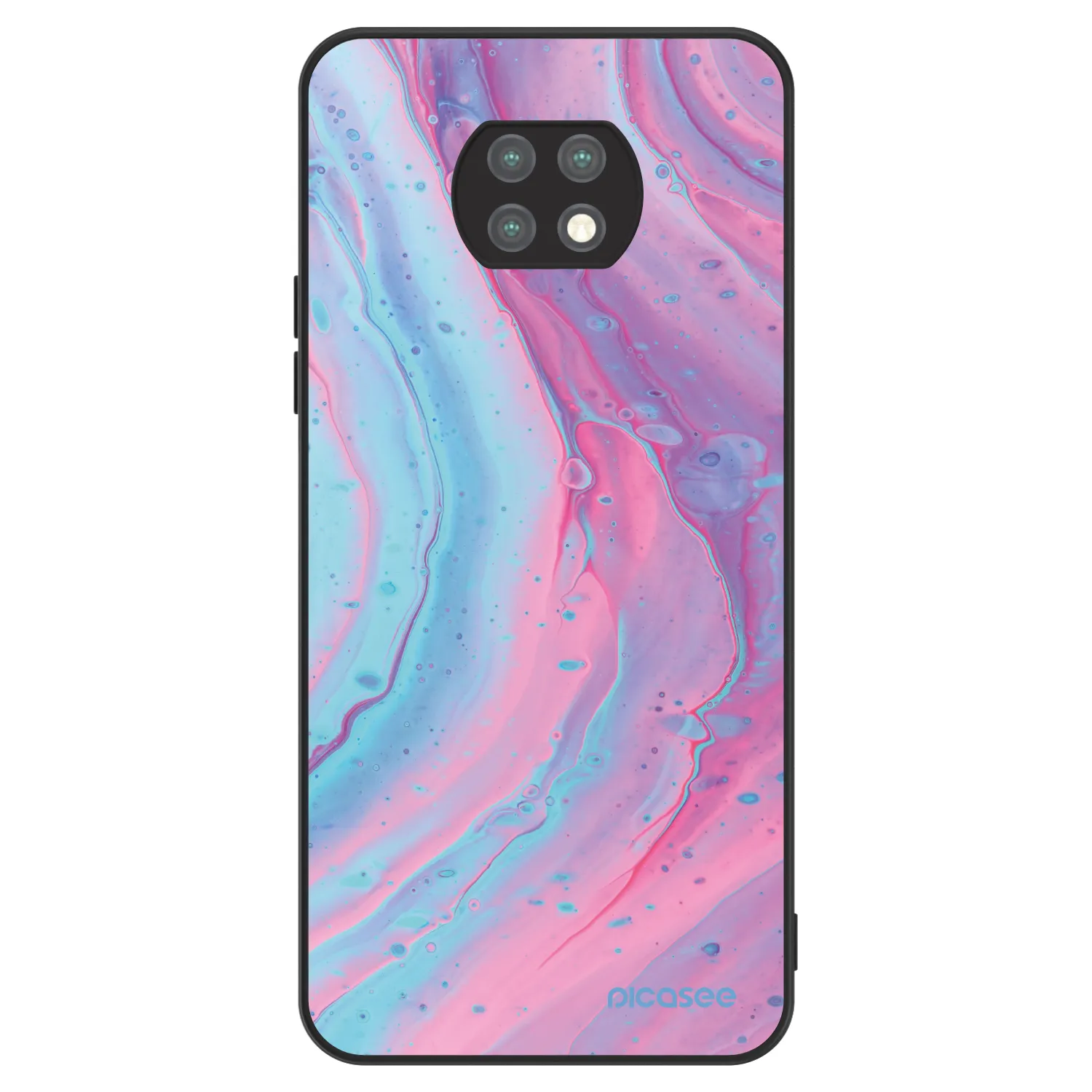 Picasee ULTIMATE CASE pentru Xiaomi Redmi Note 9T - Pink liquid
