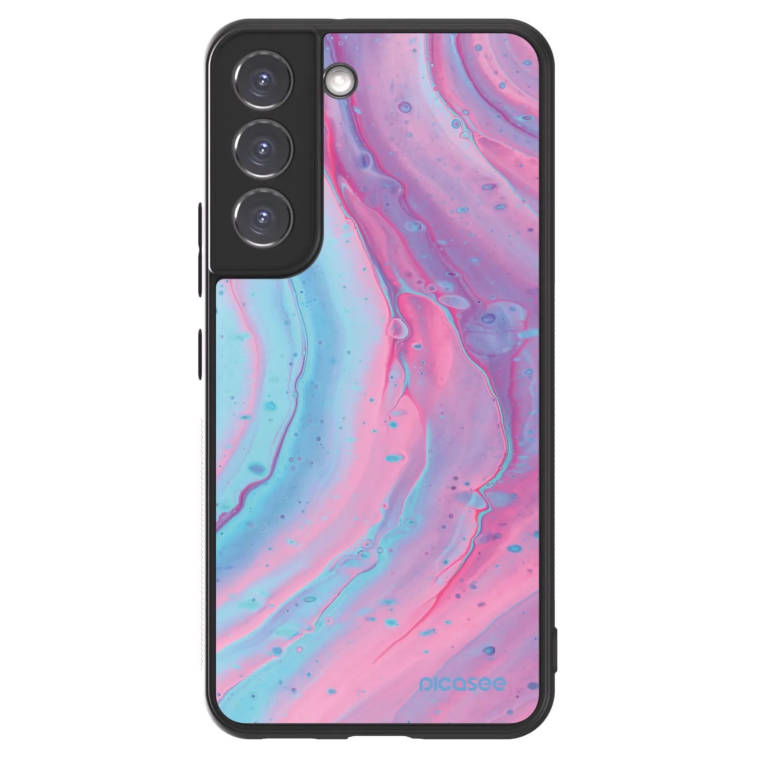 Picasee ULTIMATE CASE pentru Samsung Galaxy S22 5G - Pink liquid