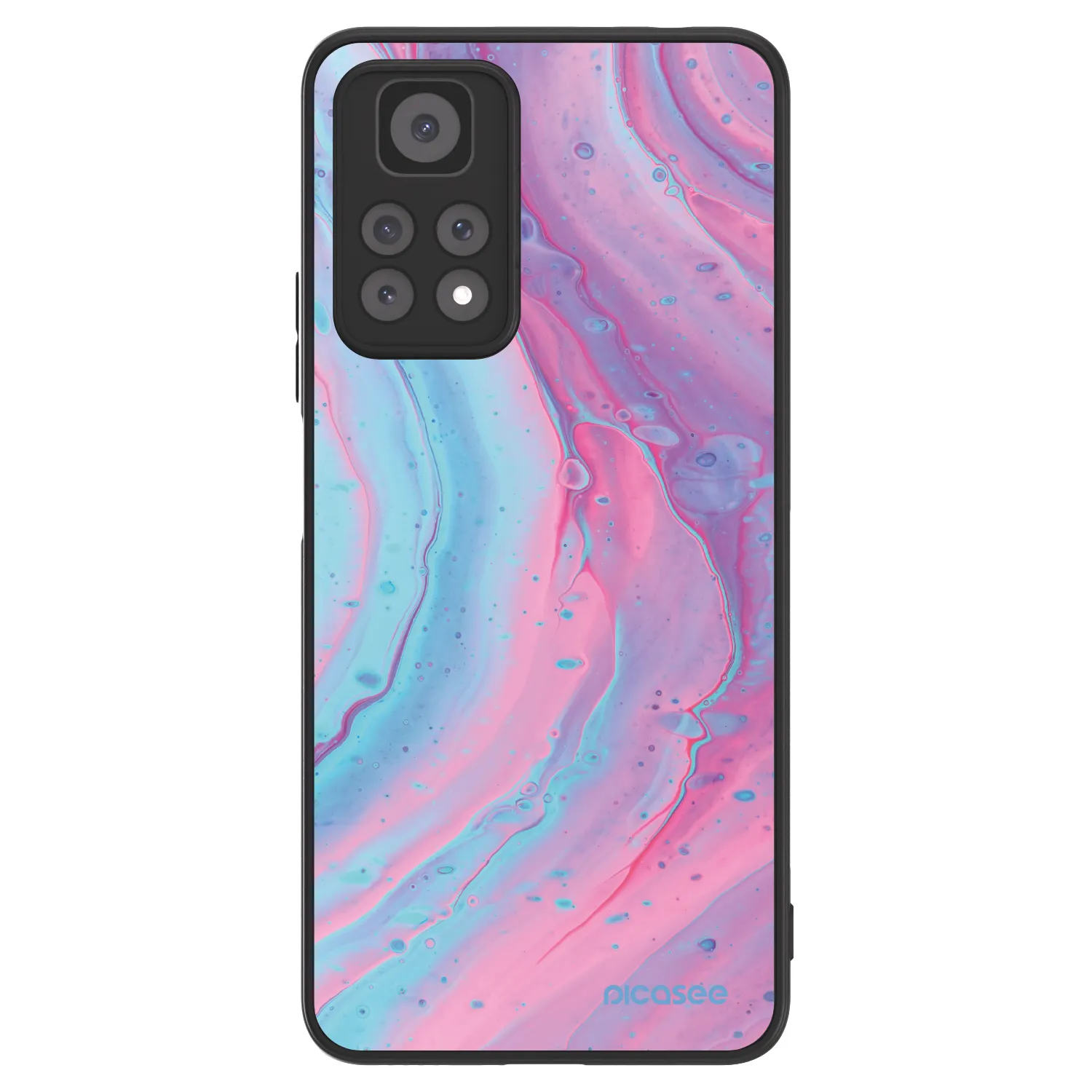 Picasee ULTIMATE CASE pentru Xiaomi Redmi Note 11 Pro - Pink liquid