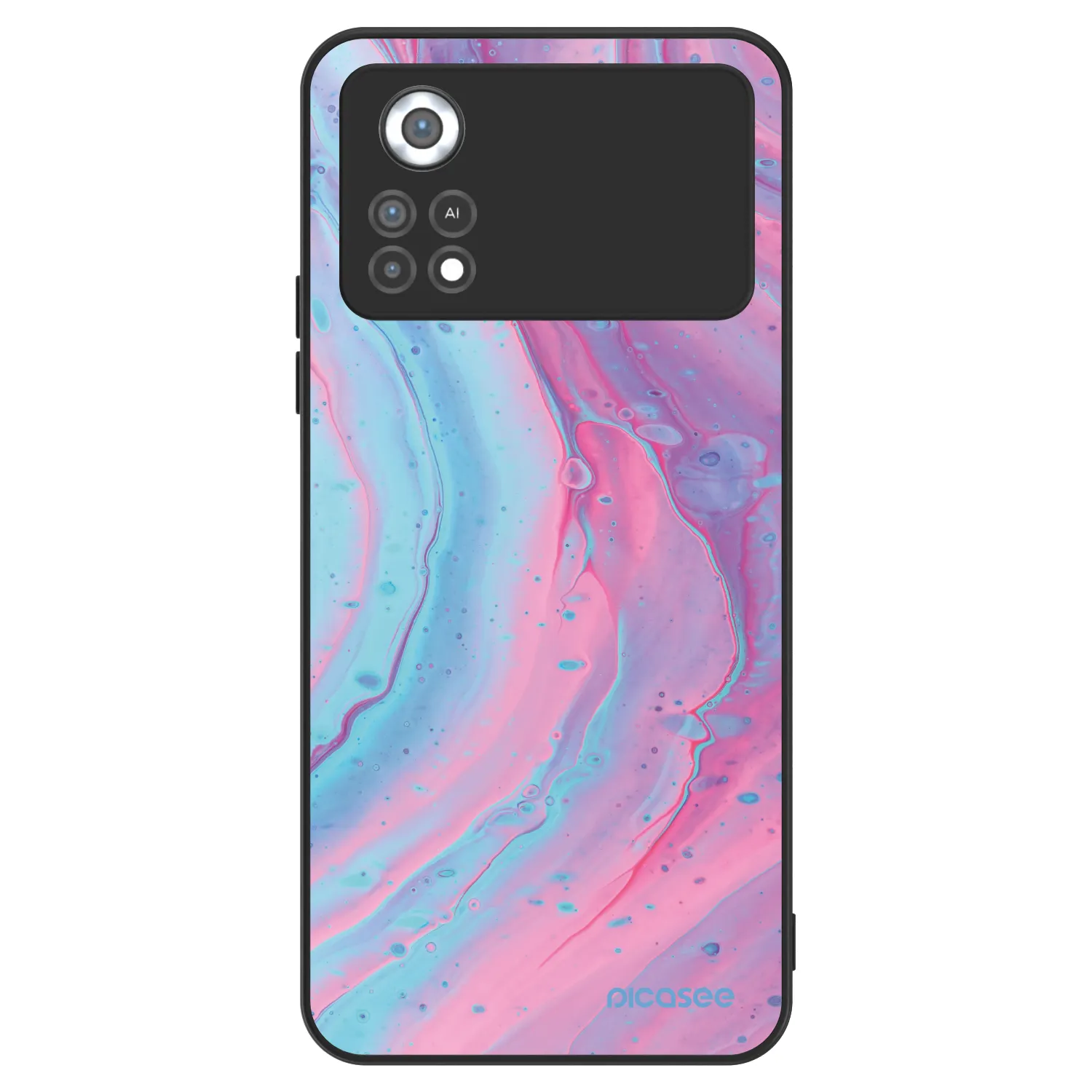 Picasee ULTIMATE CASE pentru Xiaomi Poco X4 Pro 5G - Pink liquid