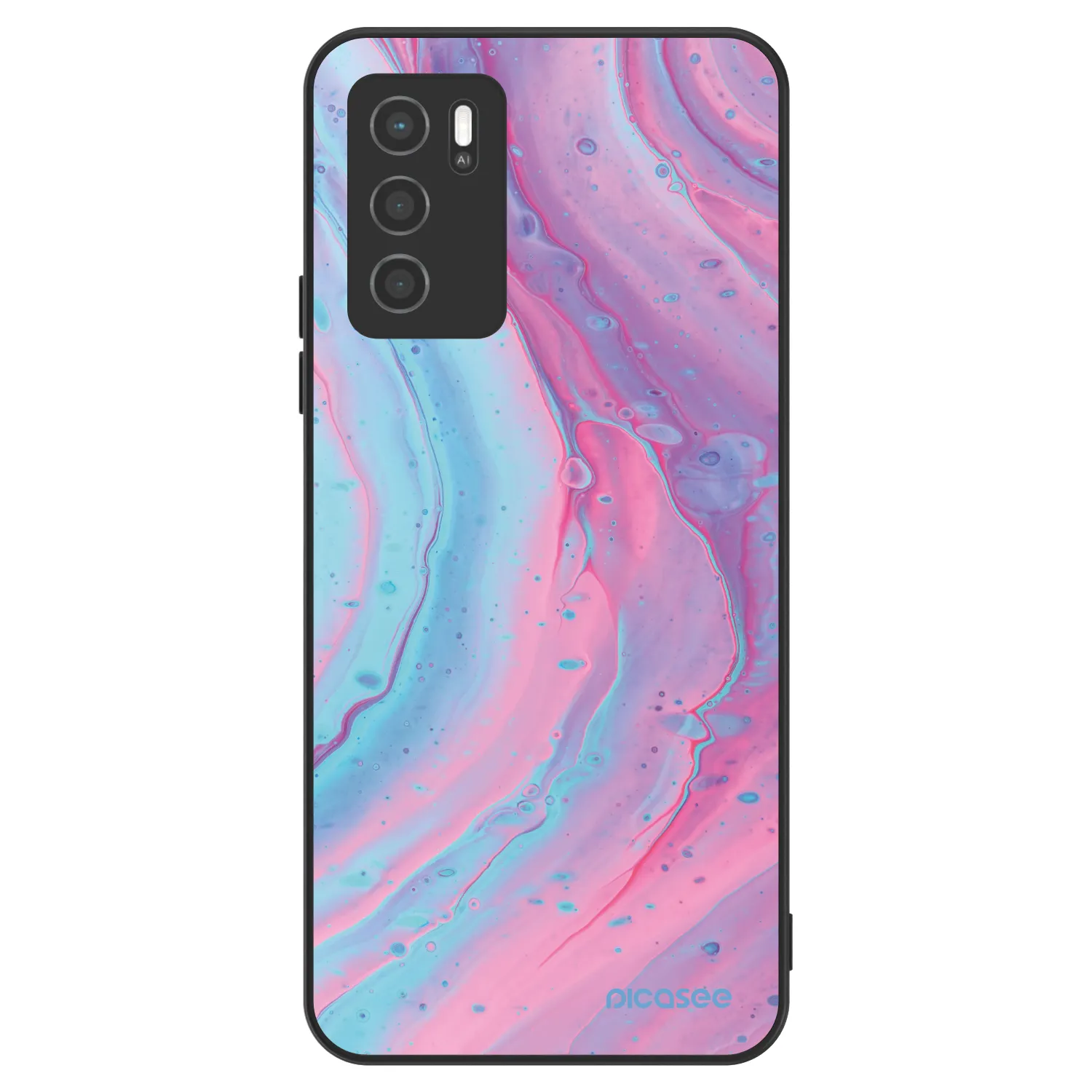 Picasee ULTIMATE CASE pentru OPPO A16s - Pink liquid
