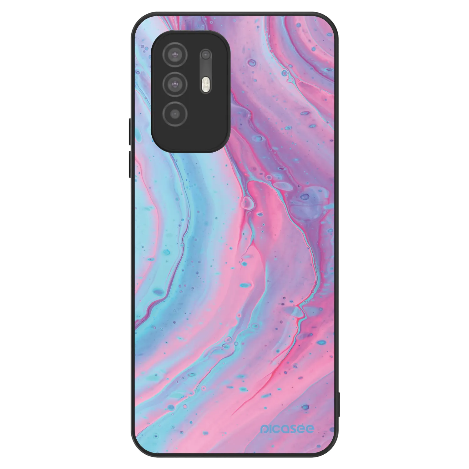 Picasee ULTIMATE CASE pentru OPPO A94 5G - Pink liquid