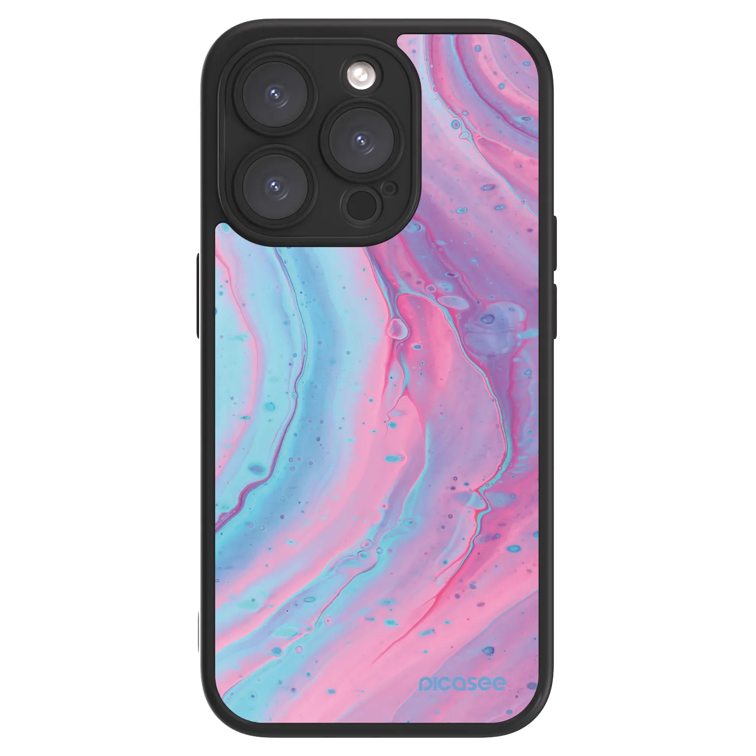 Picasee ULTIMATE CASE MagSafe pentru Apple iPhone 15 Pro - Pink liquid