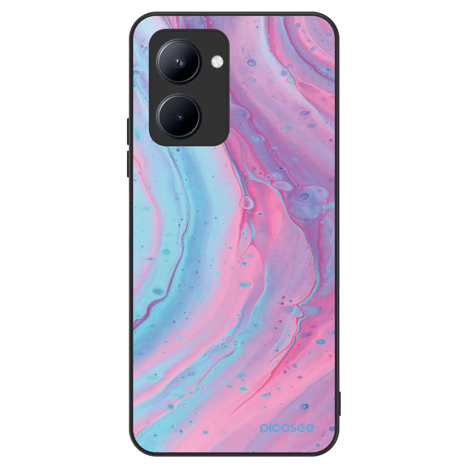 Picasee ULTIMATE CASE pentru Realme C33 (2023) - Pink liquid