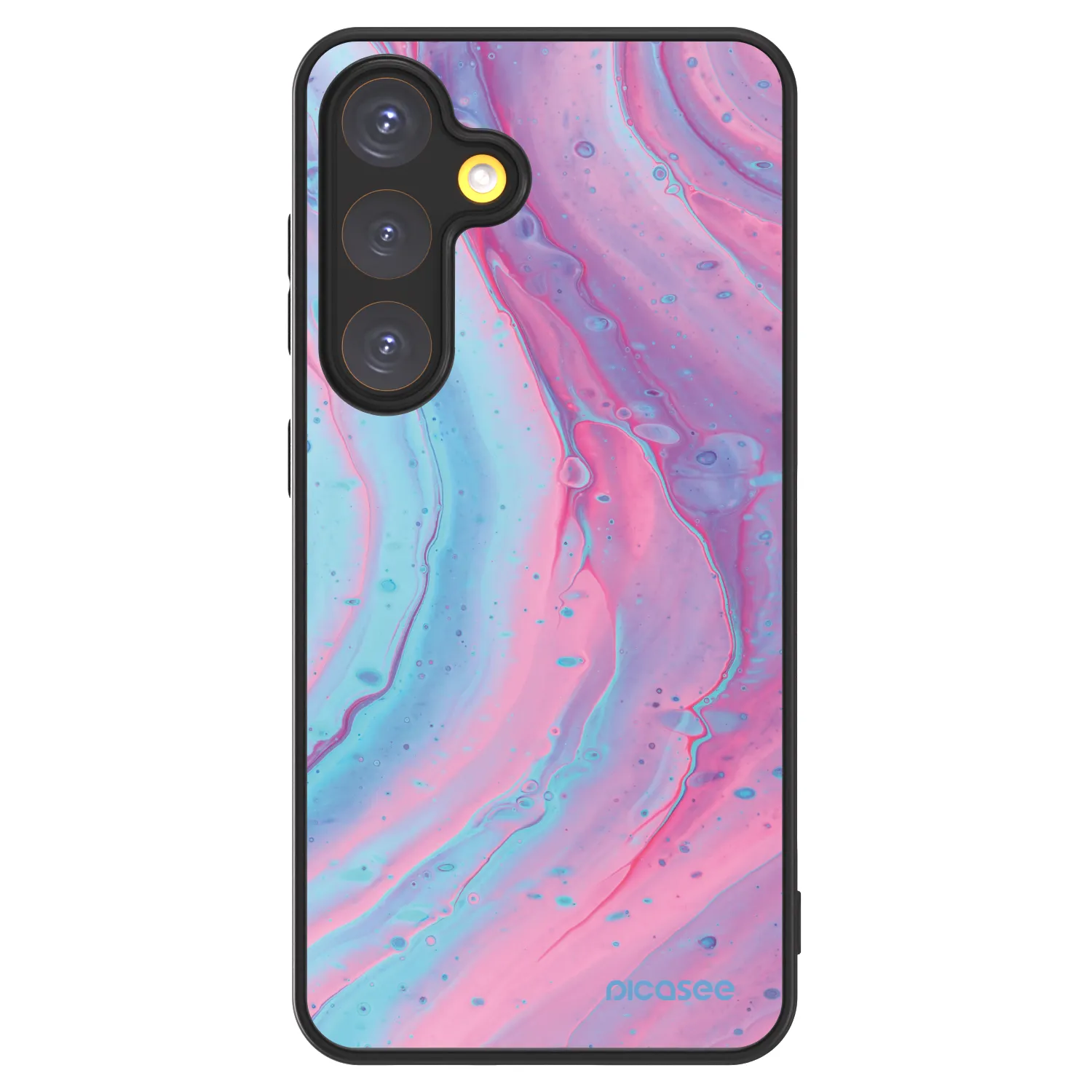 Picasee ULTIMATE CASE pentru Samsung Galaxy S24 S921B 5G - Pink liquid