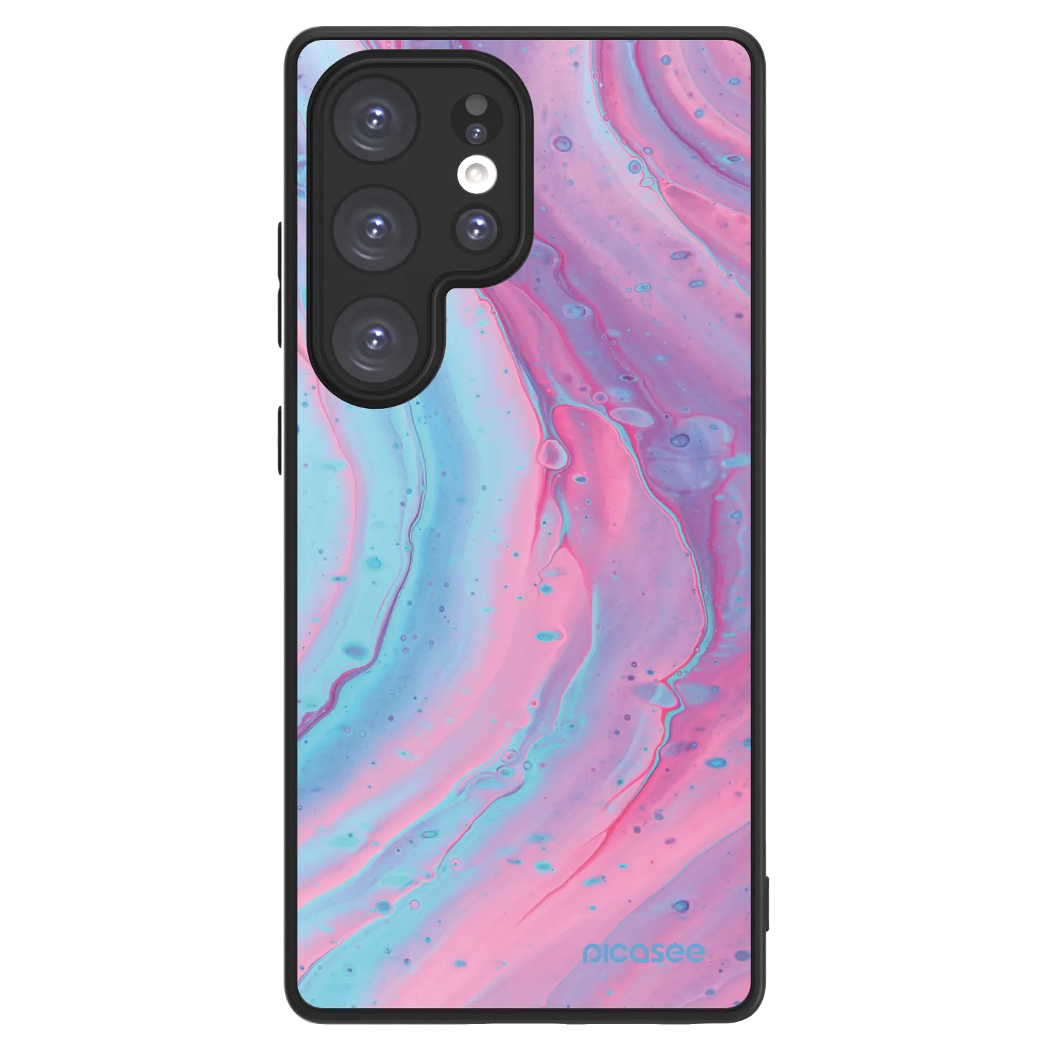 Picasee ULTIMATE CASE PowerShare pentru Samsung Galaxy S25 Ultra 5G - Pink liquid