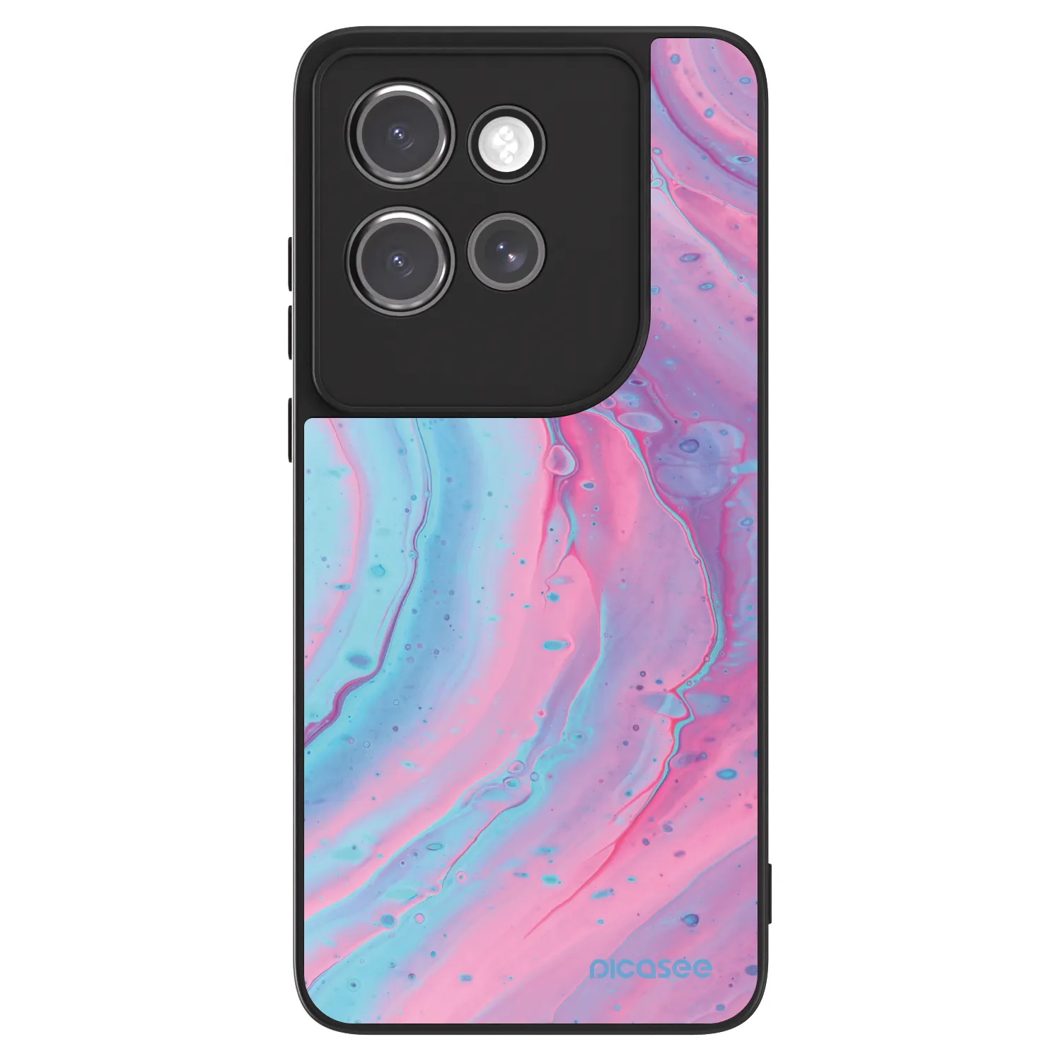 Picasee ULTIMATE CASE pentru Motorola Edge 50 Neo - Pink liquid