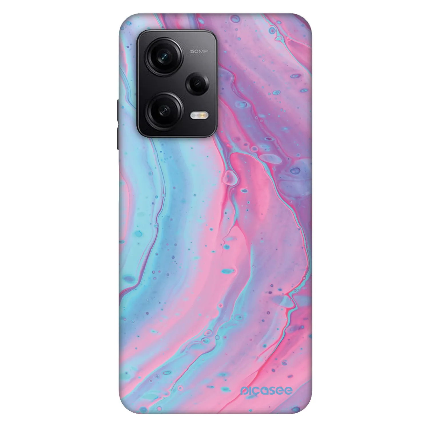 Picasee Fashion Case pentru Xiaomi Redmi Note 12 Pro 5G - Pink liquid