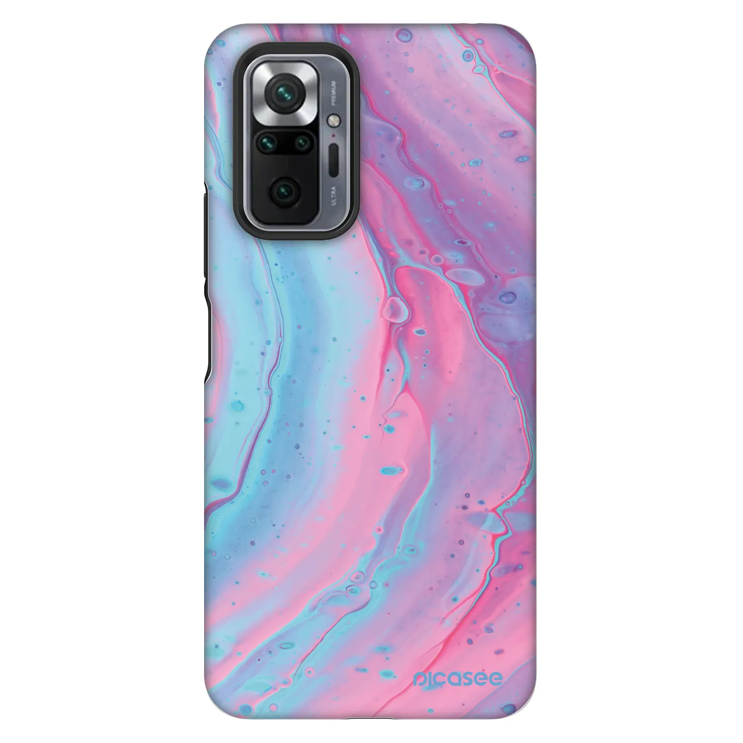 Picasee Fashion Case pentru Xiaomi Redmi Note 10 Pro - Pink liquid