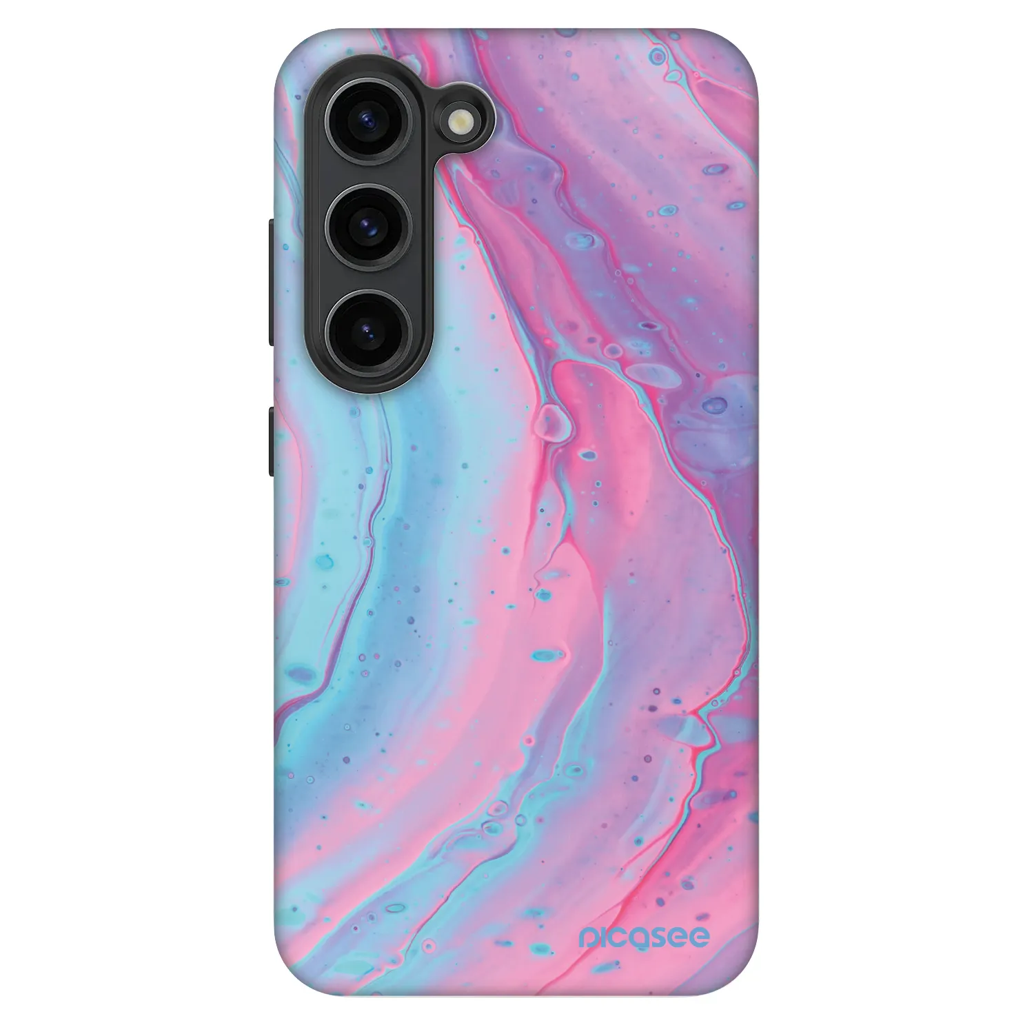 Picasee Fashion Case pentru Samsung Galaxy S23 5G - Pink liquid