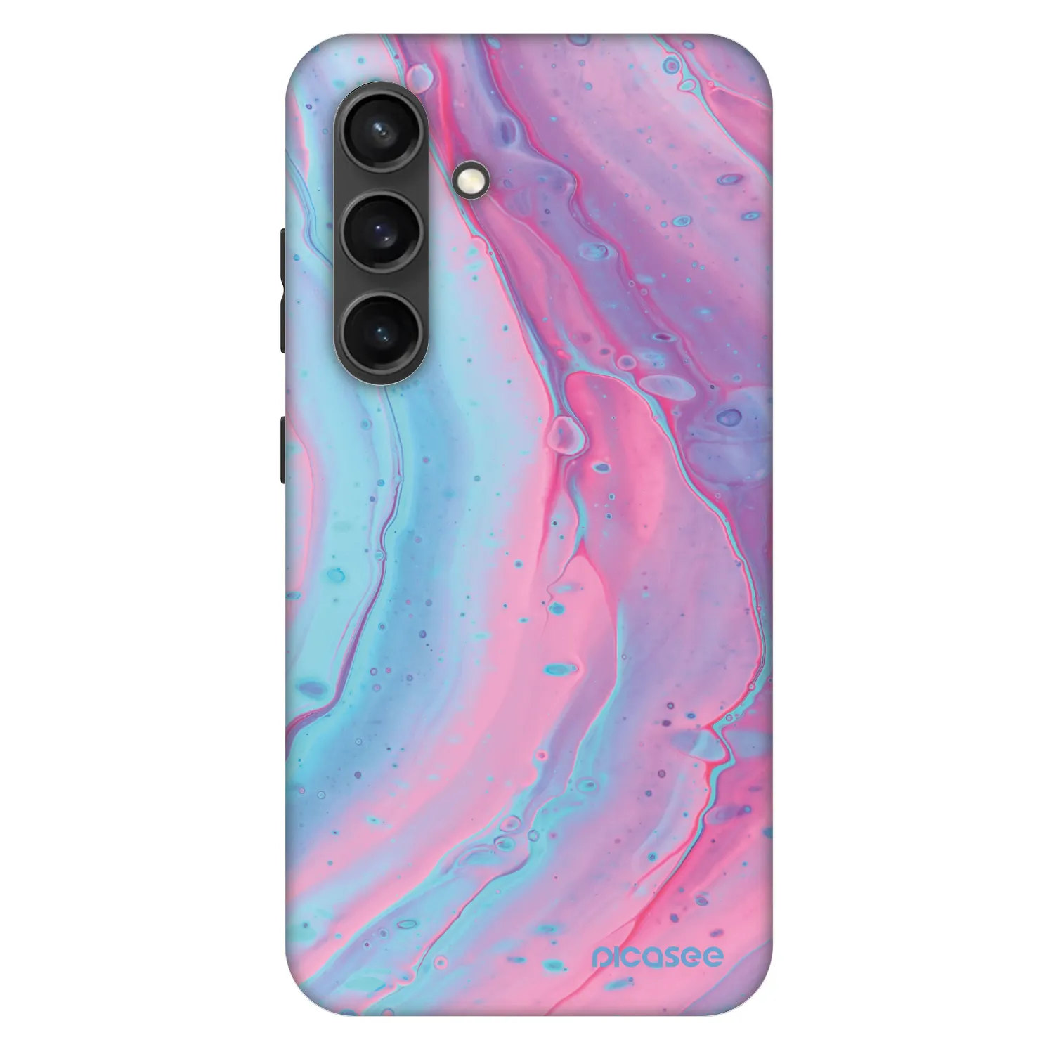 Picasee Fashion Case PowerShare pro Samsung Galaxy S24+ S926B 5G - Pink liquid