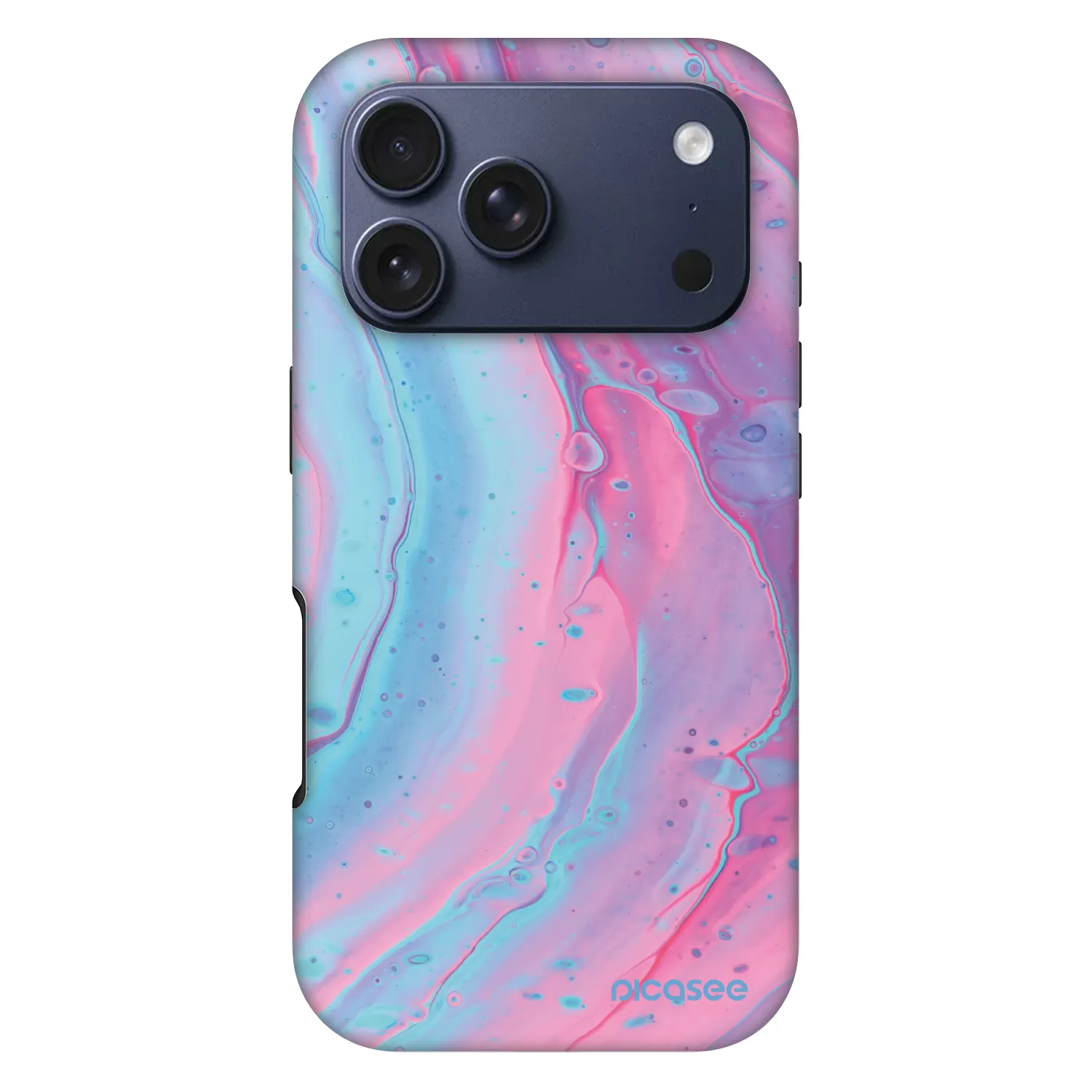 Picasee Fashion Case MagSafe pentru Apple iPhone 17 Pro - Pink liquid
