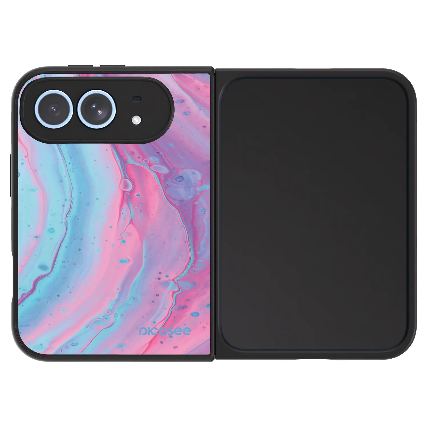 Picasee ULTIMATE CASE MagSafe pentru Apple iPhone Duo - Pink liquid