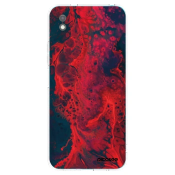 Picasee husă neagră din silicon pentru Xiaomi Redmi 9A - Organic red