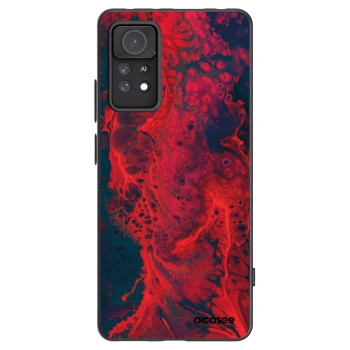 Picasee husă neagră din silicon pentru Xiaomi Redmi Note 11 Pro 5G - Organic red