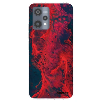 Picasee husă transparentă din silicon pentru Realme 9 Pro 5G - Organic red