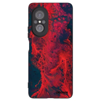 Picasee husă neagră din silicon pentru Huawei Nova 9 SE - Organic red