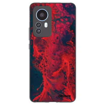 Picasee husă neagră din silicon pentru Xiaomi 12T - Organic red