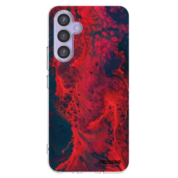 Picasee husă transparentă din silicon pentru Samsung Galaxy A54 5G A546B - Organic red
