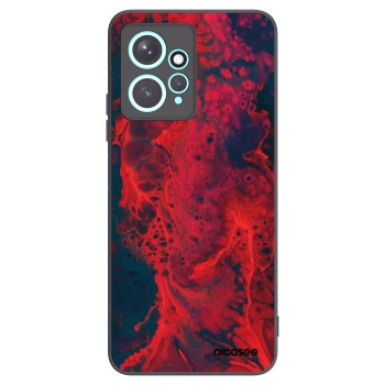Picasee husă neagră din silicon pentru Xiaomi Redmi Note 12 4G - Organic red