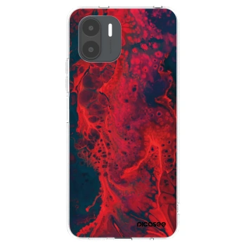 Picasee husă transparentă din silicon pentru Xiaomi Redmi A2 - Organic red