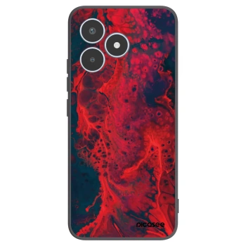 Picasee husă neagră din silicon pentru Realme C53 - Organic red
