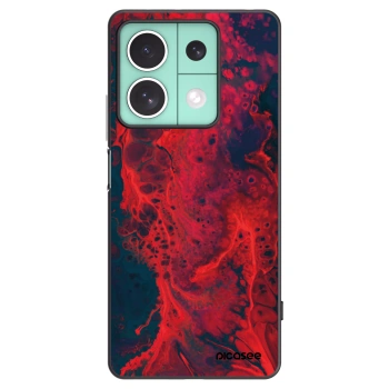 Picasee husă neagră din silicon pentru Xiaomi Redmi Note 13 5G - Organic red