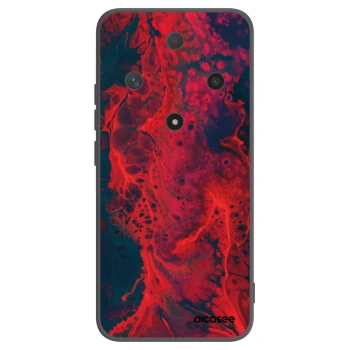 Picasee husă neagră din silicon pentru Honor Magic6 Lite 5G - Organic red